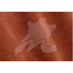 Спил-велюр VESUVIO коричневый MUSCAT 1,2-1,4 Италия